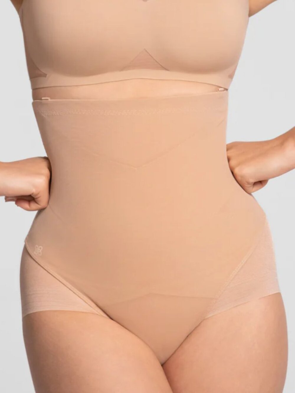 HoneyLove Superpower Brief Shapewear LARGE NWT SAND NUDE
